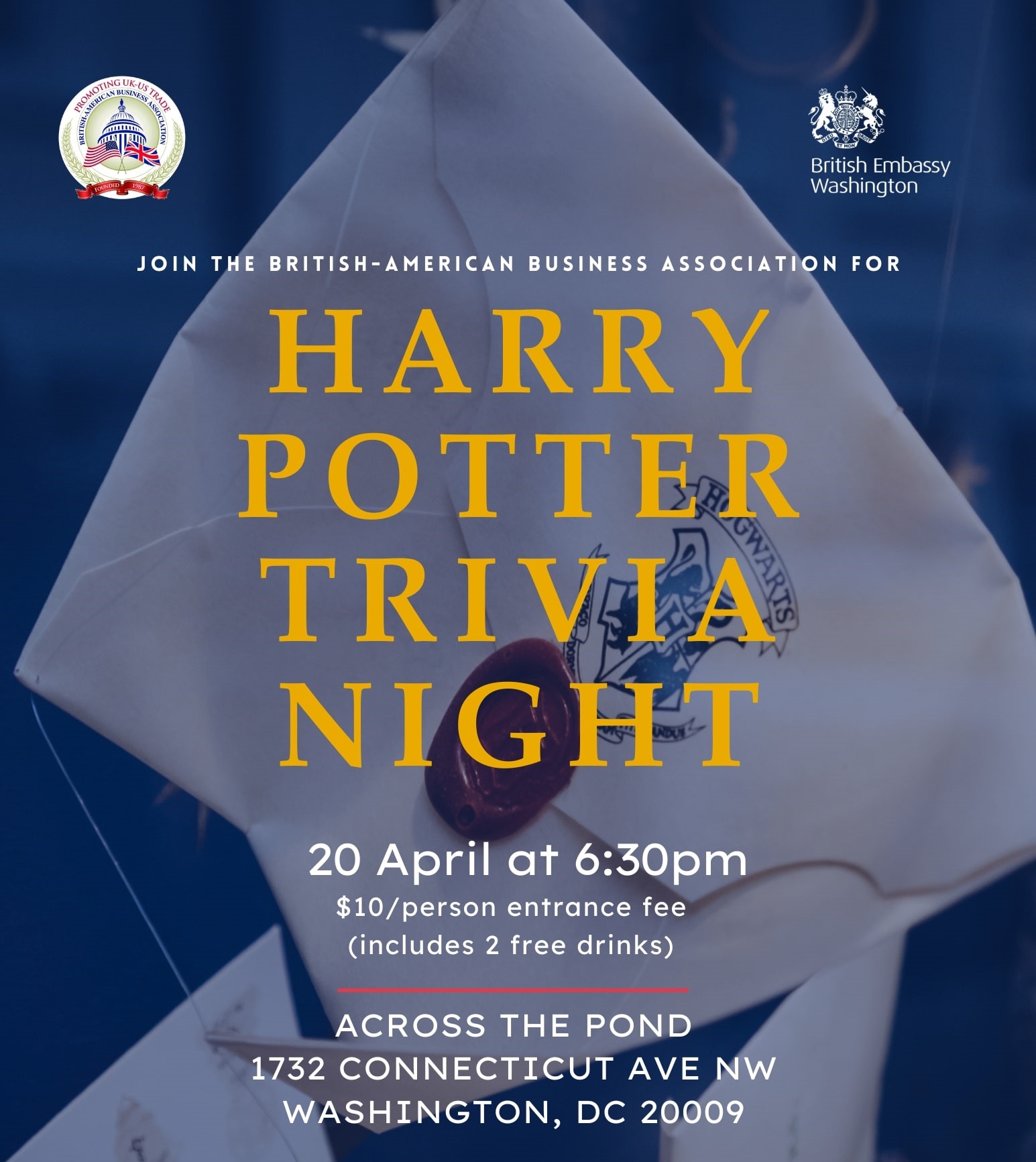 BABA YP Harry Potter Trivia Night
