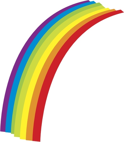 rainbow clip art 19790